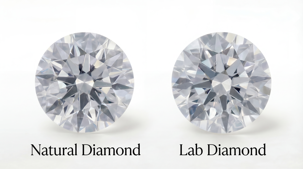 What’s the Difference Between Lab Grown & Natural Diamonds?