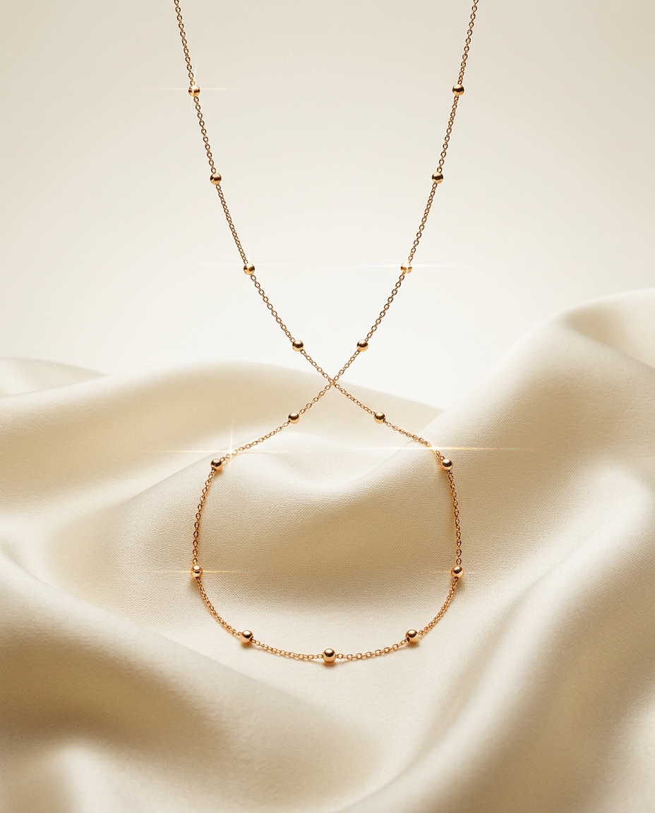 Liora 14k Gold Glimmer Chain Necklace