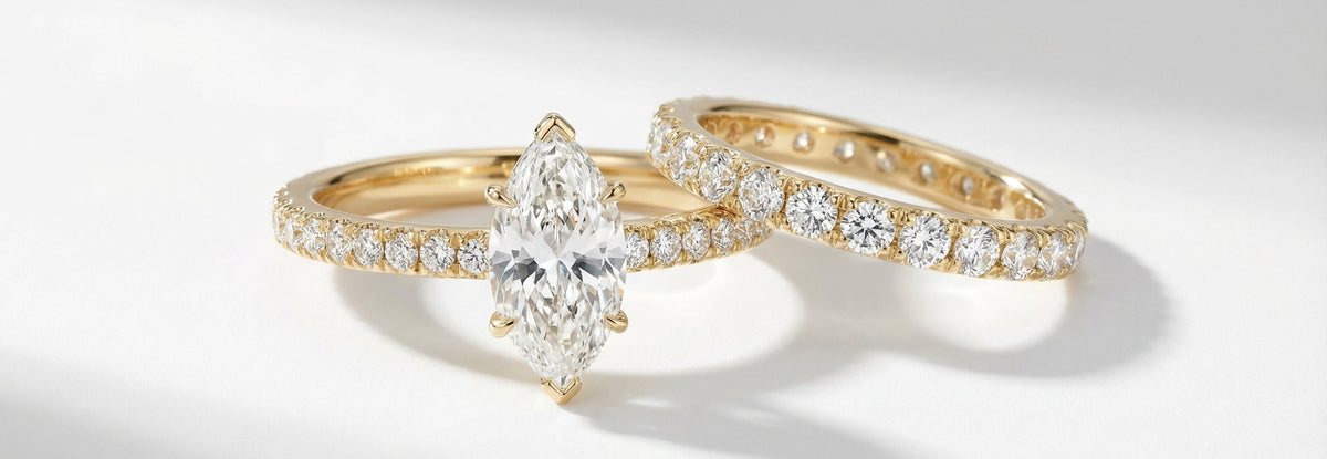 Stacking With Your Engagement Ring and Wedding Band