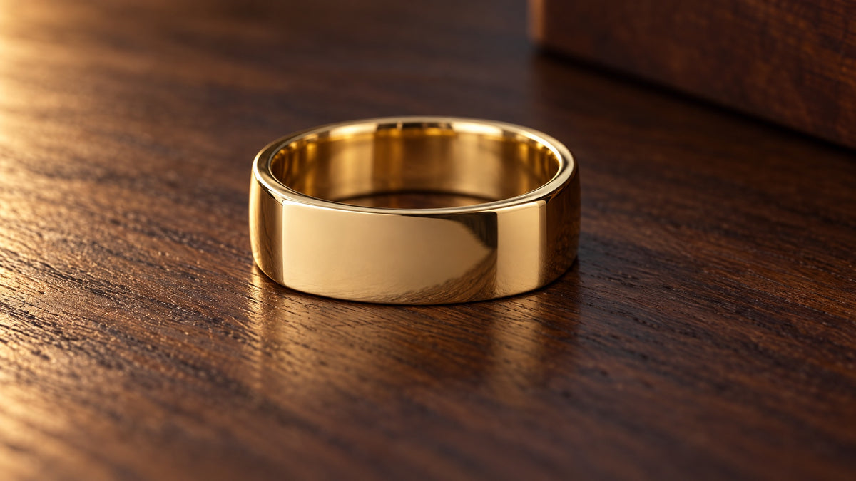 Signet-Style Wedding Bands