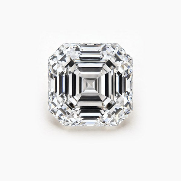 A loose Asscher-cut diamond